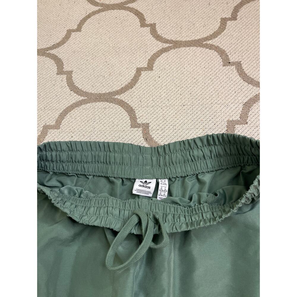 Adidas Originals Adicolor 3-Stripes cargo wide leg drawstring hem pants, size XL - Picture 13 of 16